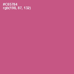 #C65784 - Mulberry Color Image