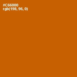 #C66000 - Indochine Color Image
