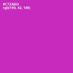 #C72ABD - Cerise Color Image