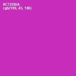 #C72DBA - Cerise Color Image