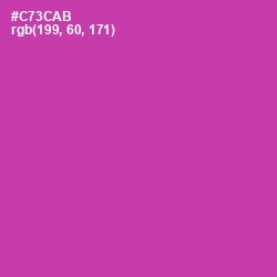 #C73CAB - Cerise Color Image