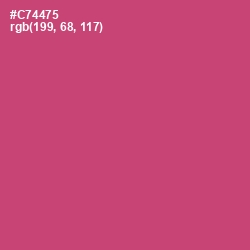 #C74475 - Cabaret Color Image
