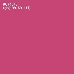 #C74575 - Cabaret Color Image