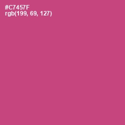 #C7457F - Cabaret Color Image