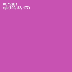 #C752B1 - Hopbush Color Image