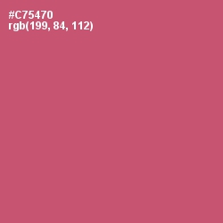 #C75470 - Cabaret Color Image