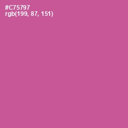 #C75797 - Mulberry Color Image