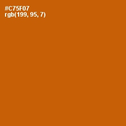 #C75F07 - Tenn Color Image