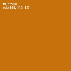 #C7710D - Indochine Color Image