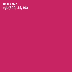 #C82362 - Cerise Red Color Image