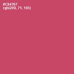 #C84767 - Cabaret Color Image