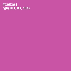 #C953A4 - Mulberry Color Image