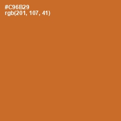 #C96B29 - Piper Color Image