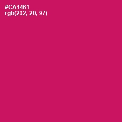 #CA1461 - Razzmatazz Color Image