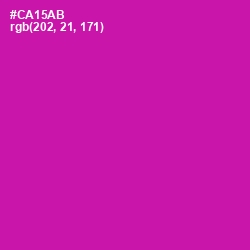 #CA15AB - Red Violet Color Image