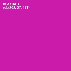 #CA1BAB - Red Violet Color Image