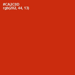 #CA2C0D - Thunderbird Color Image