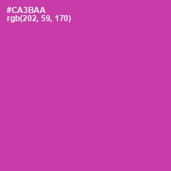 #CA3BAA - Cerise Color Image