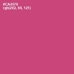 #CA4579 - Cabaret Color Image