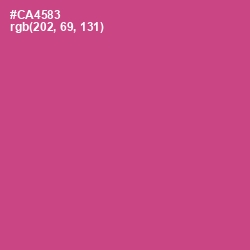 #CA4583 - Mulberry Color Image