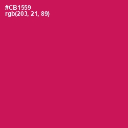 #CB1559 - Maroon Flush Color Image