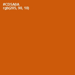 #CD5A0A - Tenn Color Image