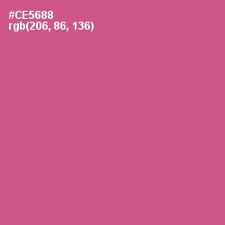 #CE5688 - Mulberry Color Image