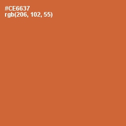 #CE6637 - Piper Color Image