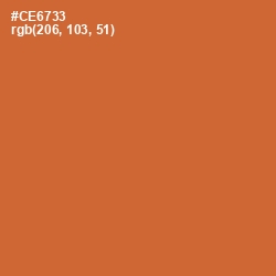 #CE6733 - Piper Color Image