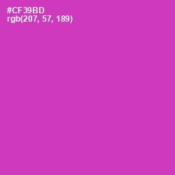 #CF39BD - Cerise Color Image