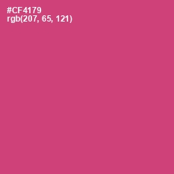 #CF4179 - Cabaret Color Image