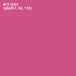 #CF5285 - Mulberry Color Image