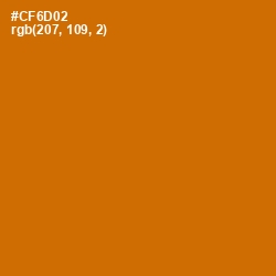#CF6D02 - Indochine Color Image