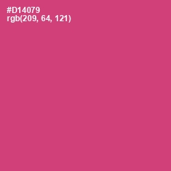 #D14079 - Cabaret Color Image