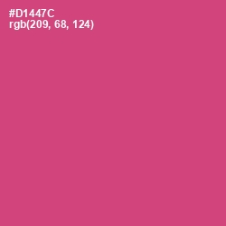 #D1447C - Cabaret Color Image
