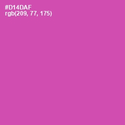 #D14DAF - Hopbush Color Image