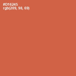 #D16245 - Red Damask Color Image