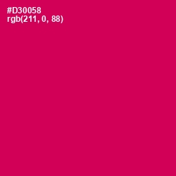 #D30058 - Razzmatazz Color Image