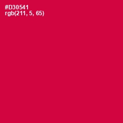 #D30541 - Razzmatazz Color Image