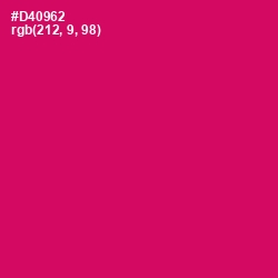 #D40962 - Razzmatazz Color Image