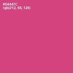 #D4447C - Cabaret Color Image
