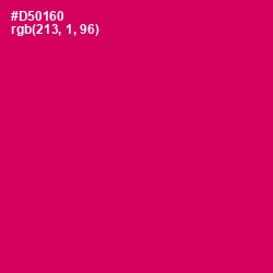 #D50160 - Razzmatazz Color Image