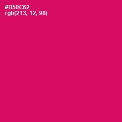 #D50C62 - Razzmatazz Color Image