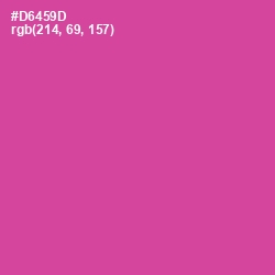 #D6459D - Mulberry Color Image