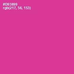 #D93899 - Cerise Color Image