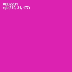 #DB22B1 - Persian Rose Color Image