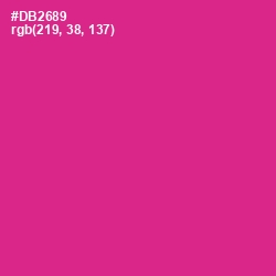 #DB2689 - Cerise Color Image