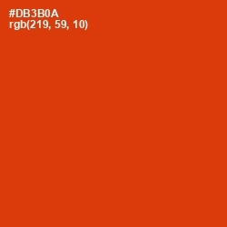 #DB3B0A - Thunderbird Color Image