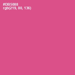 #DB5088 - Mulberry Color Image