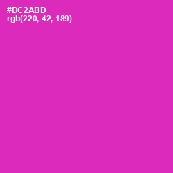 #DC2ABD - Persian Rose Color Image